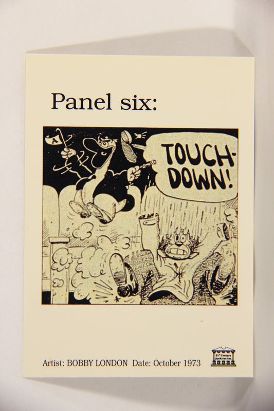 National Lampoon 1993 Trading Card #22 Panel Six - Touch-Down - October 1973 L018180