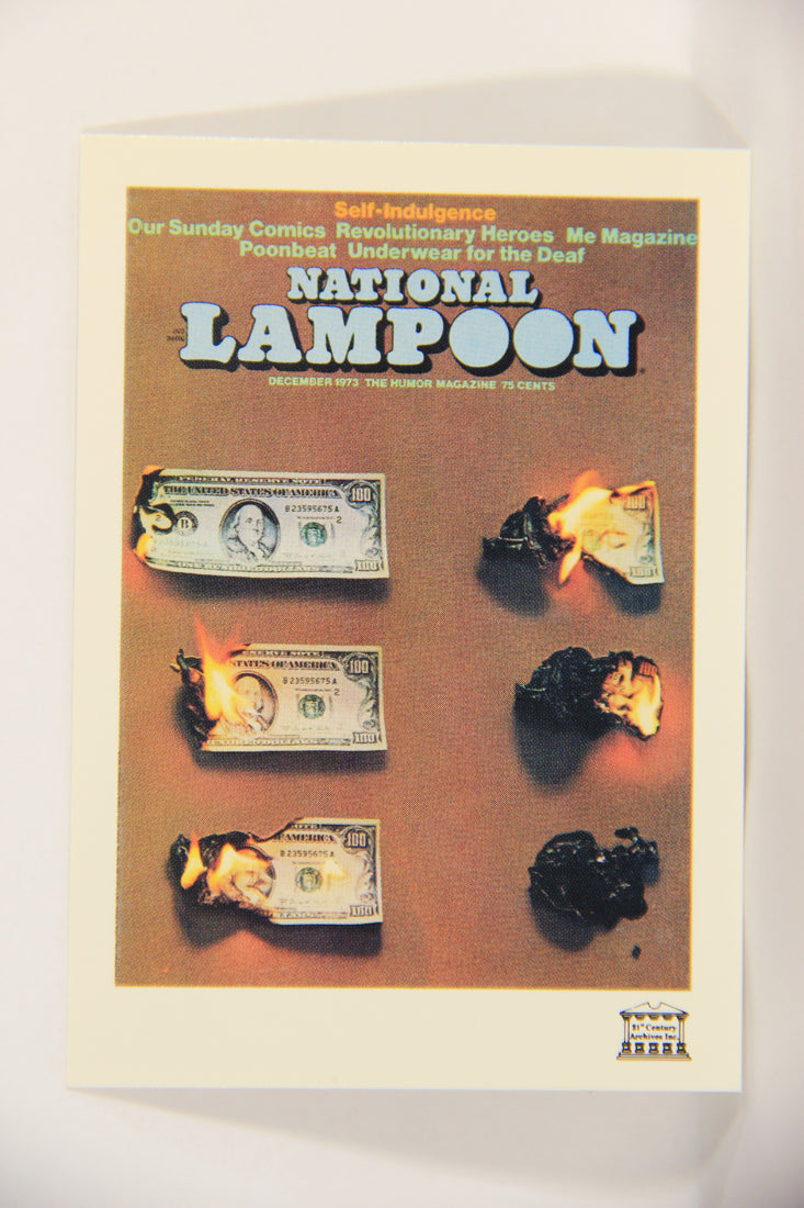 National Lampoon 1993 Trading Card #29 Self-Indulgence - December 1973 L018187