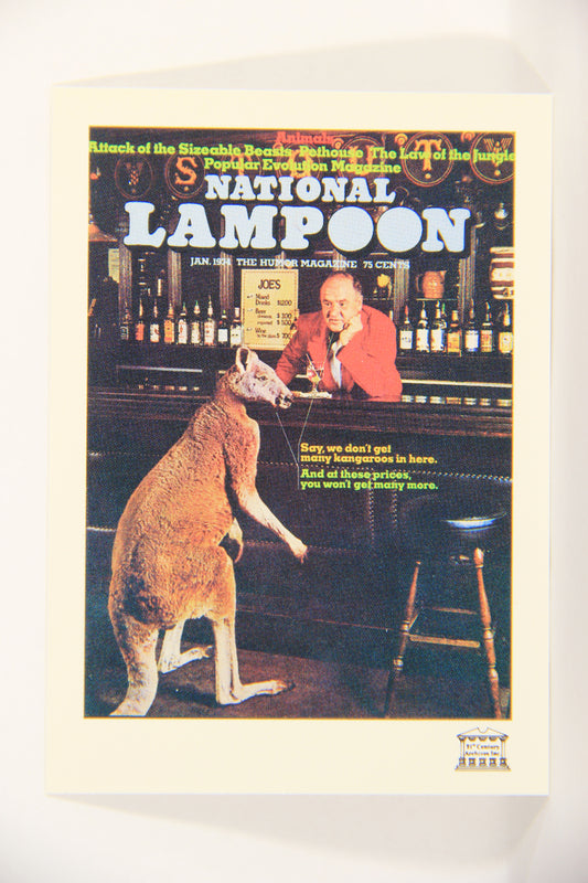 National Lampoon 1993 Trading Card #32 Animals - January 1974 L018190