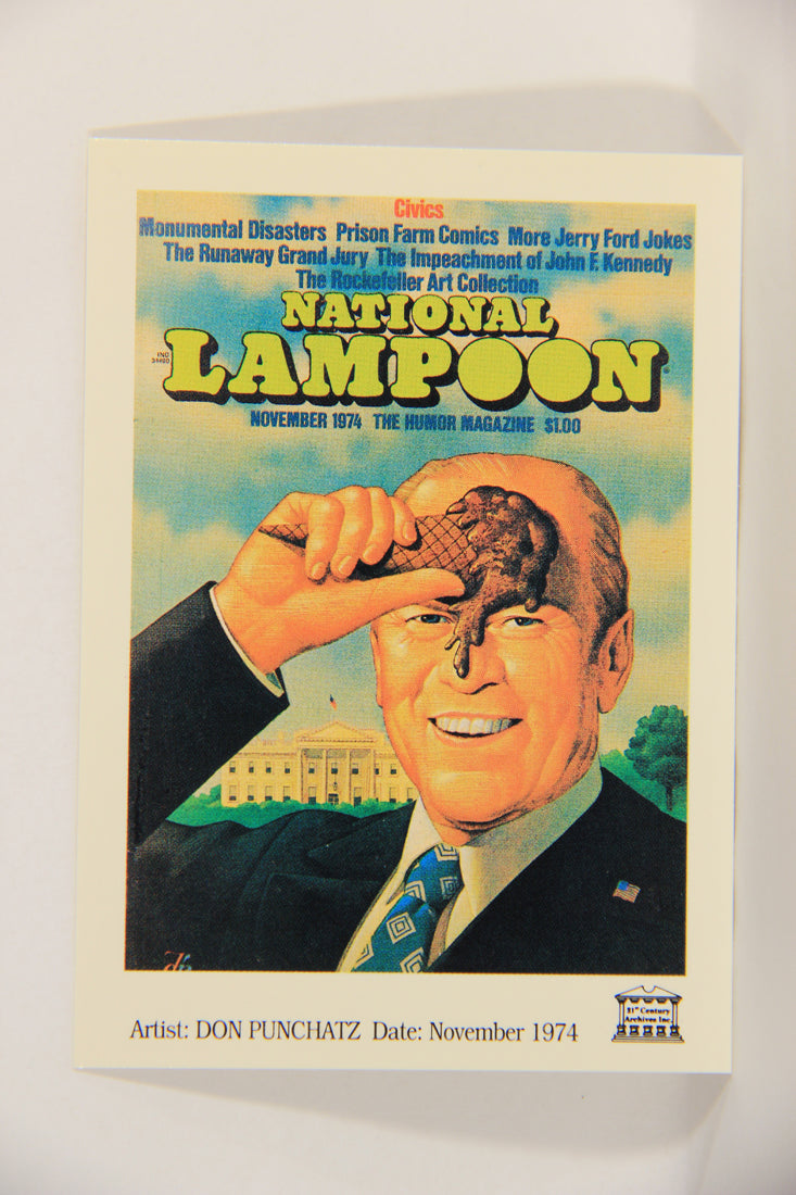 National Lampoon 1993 Trading Card #38 Civics - November 1974 L018196