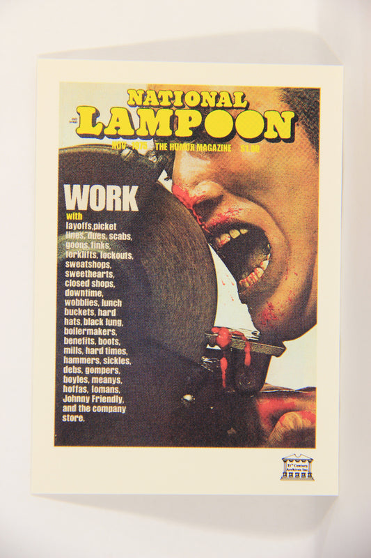 National Lampoon 1993 Trading Card #47 Work - Nov 1975 L018205