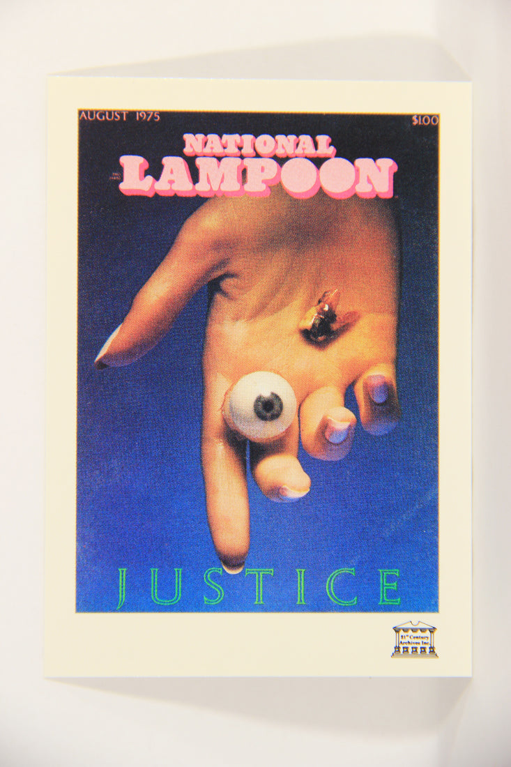 National Lampoon 1993 Trading Card #49 Justice - Aug 1975 L018207