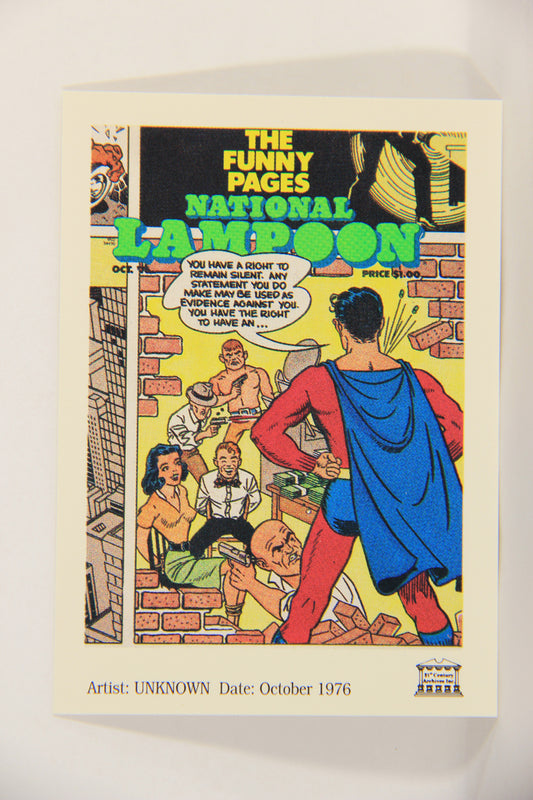 National Lampoon 1993 Trading Card #56 The Funny Pages - Oct 1976 ENG L018214