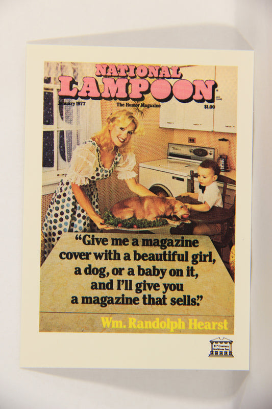 National Lampoon 1993 Trading Card #62 Wm. Randolph Hearst - Jan 1977 ENG L018220