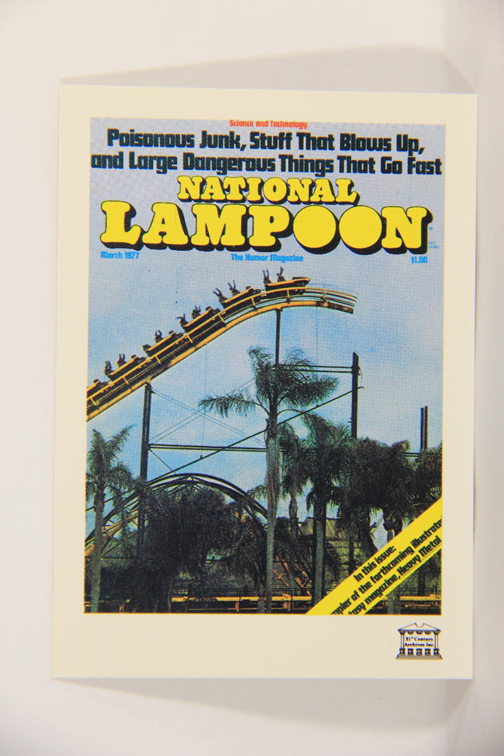 National Lampoon 1993 Trading Card #63 Science And Technology - Mar 1977 ENG L018221