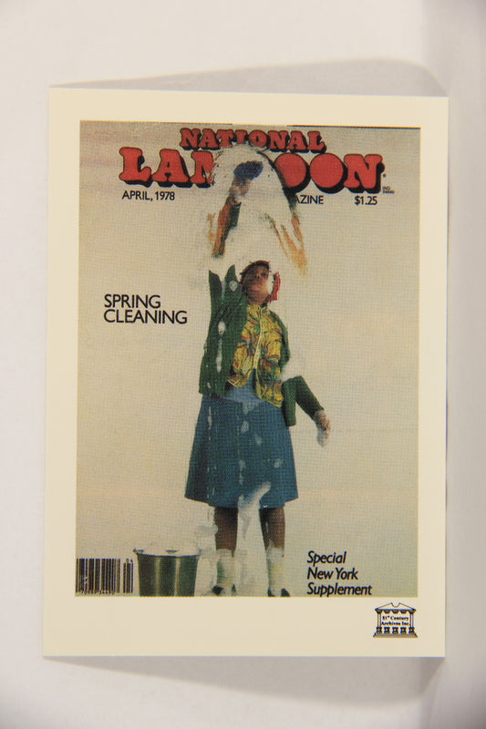 National Lampoon 1993 Trading Card #64 Spring Cleaning - Apr 1978 ENG L018222