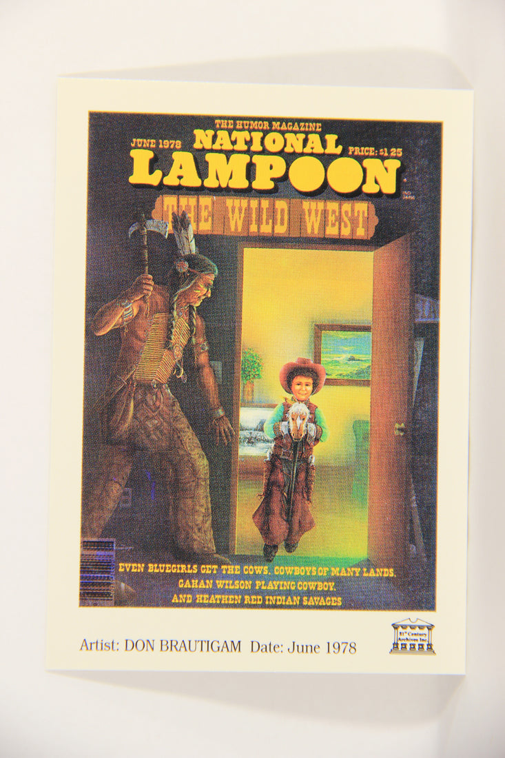 National Lampoon 1993 Trading Card #66 The Wild West - Jun 1978 ENG L018224