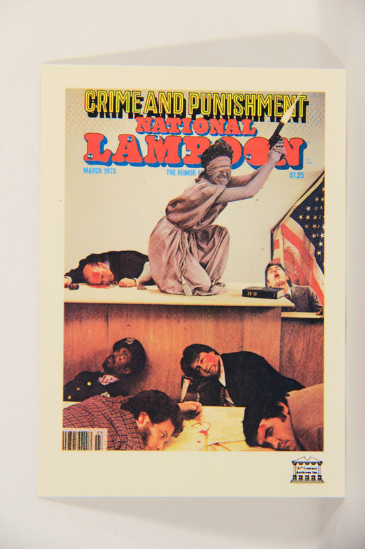 National Lampoon 1993 Trading Card #69 Crime And Punishment - Mar 1978 ENG L018227