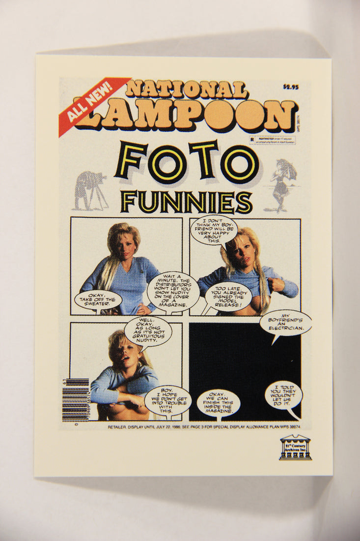 National Lampoon 1993 Trading Card #73 Foto Funnies ENG L018231