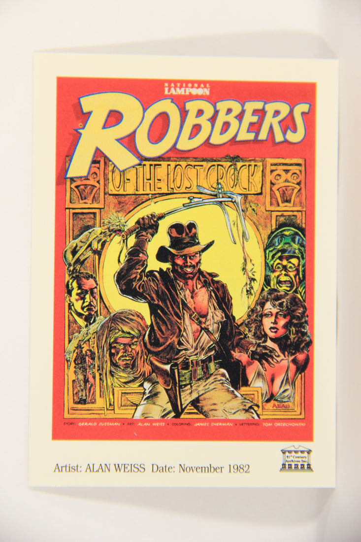 National Lampoon 1993 Trading Card #78 Robbers Of The Lost Cork - Nov 1982 ENG L018236