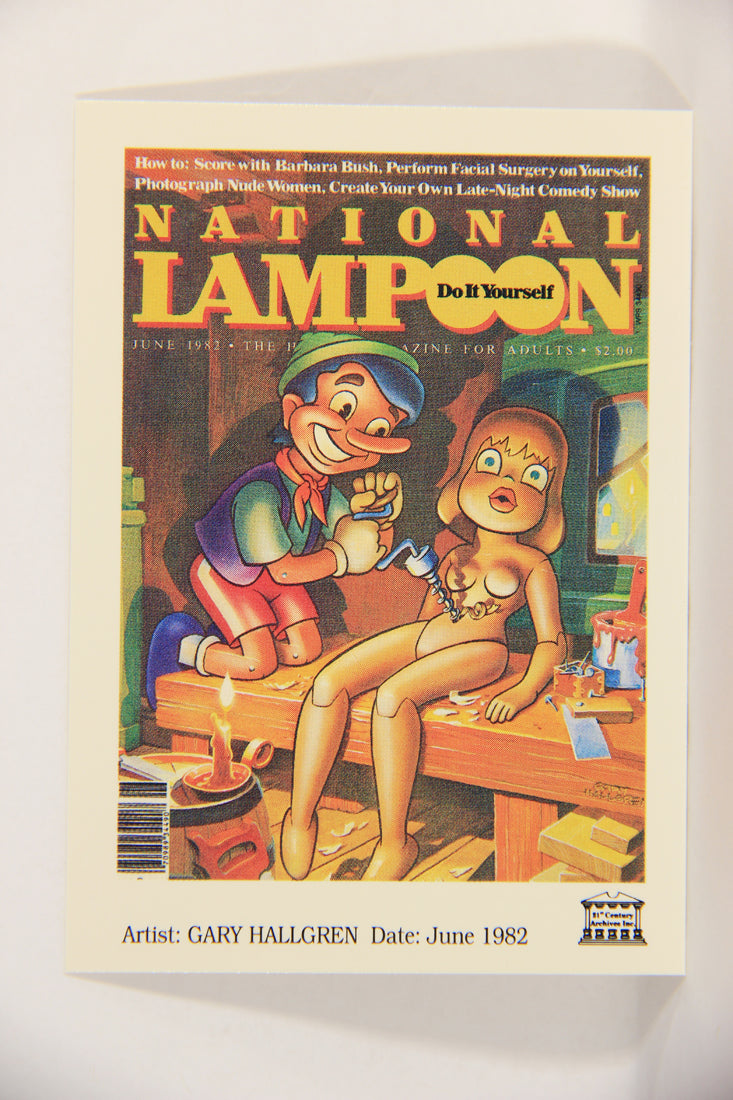 National Lampoon 1993 Trading Card #80 Do It Yourself - Jun 1982 ENG L018238