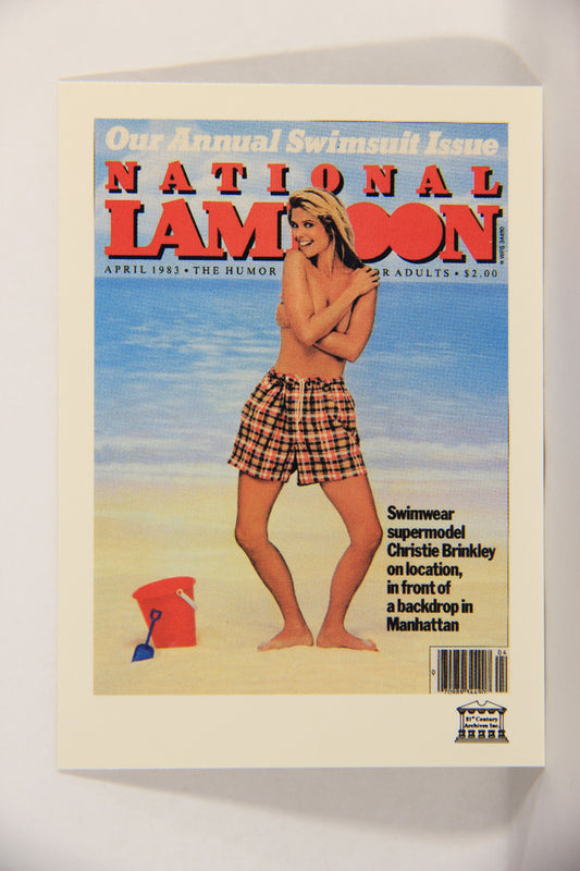 National Lampoon 1993 Trading Card #81 Swimsuit - Apr 1983 ENG L018239