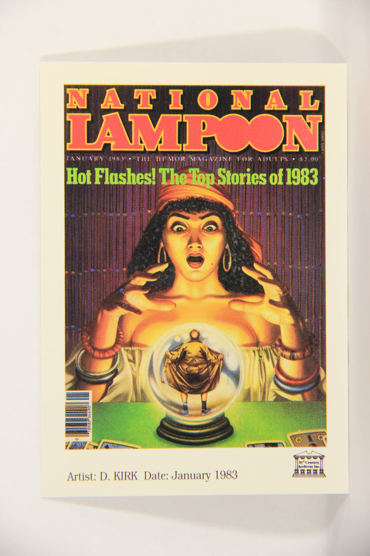 National Lampoon 1993 Trading Card #82 Top Stories Of 1983 - Jan 1983 ENG L018240