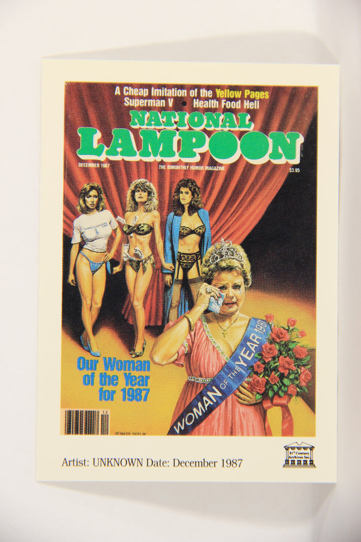 National Lampoon 1993 Trading Card #92 Yellow Pages - Dec 1987 ENG L018249