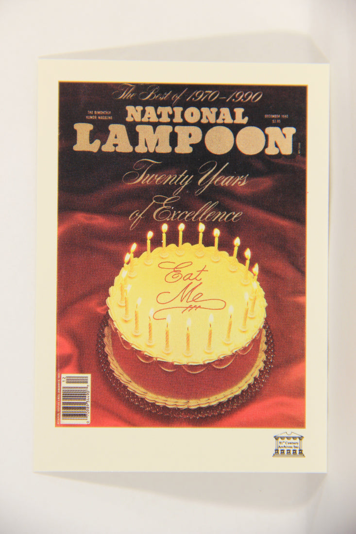 National Lampoon 1993 Trading Card #96 Best Of 1970-1990 - Dec 1990 ENG L018253