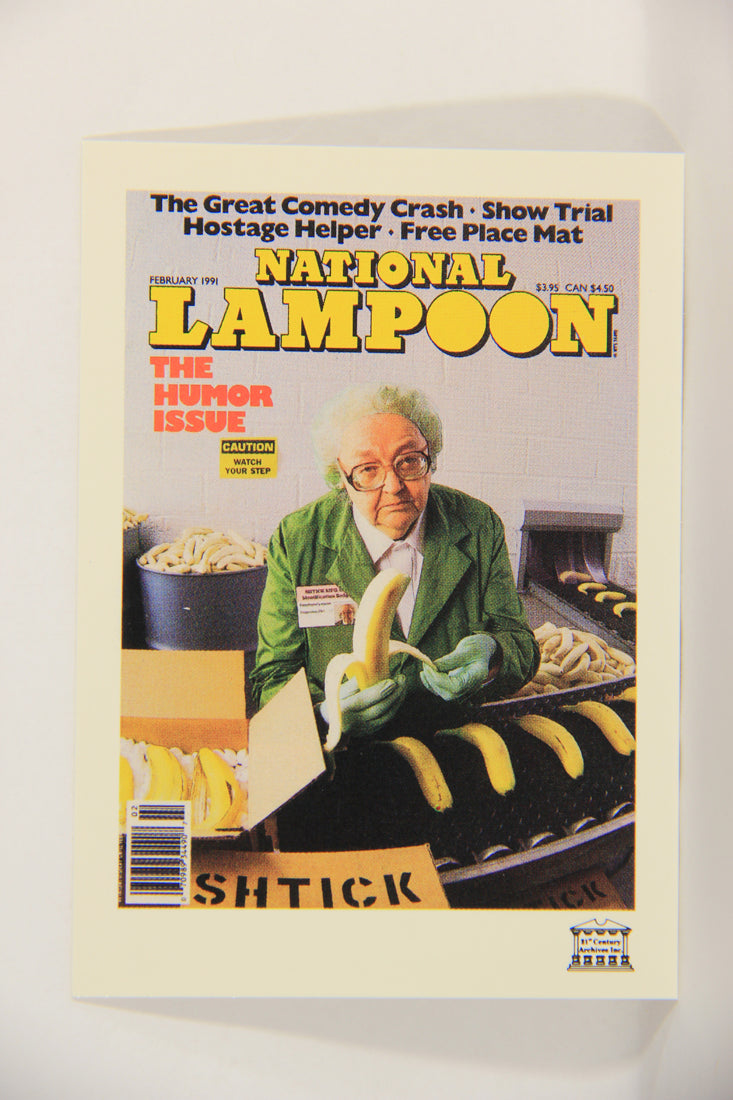 National Lampoon 1993 Trading Card #98 The Humor Issue - Feb 1971 ENG L018255