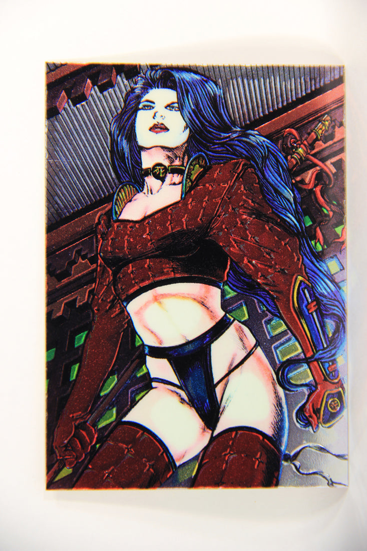 Shi All-Chromium 1995 Trading Card #73 Nelson Asencio ENG L018323