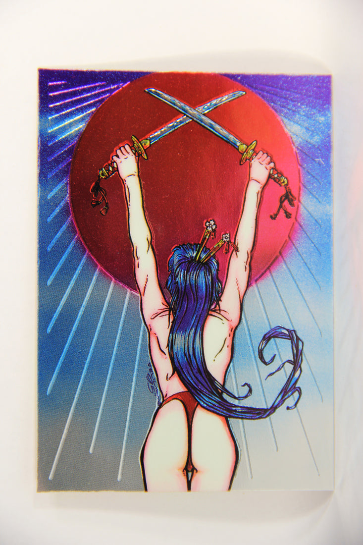 Shi All-Chromium 1995 Trading Card #74 Geoff Darrow ENG L018324