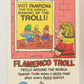 Russ Trolls 1992 Topps Trading Card #2 Flamenco Troll ENG L018342