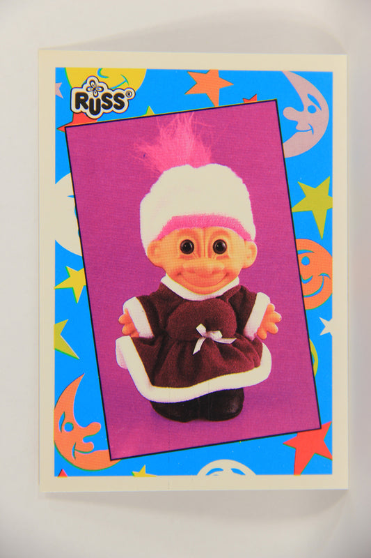 Russ Trolls 1992 Topps Trading Card #4 Leona Trollstoy ENG L018344