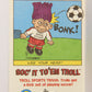 Russ Trolls 1992 Topps Trading Card #10 Soc' It To 'Em Troll ENG L018350