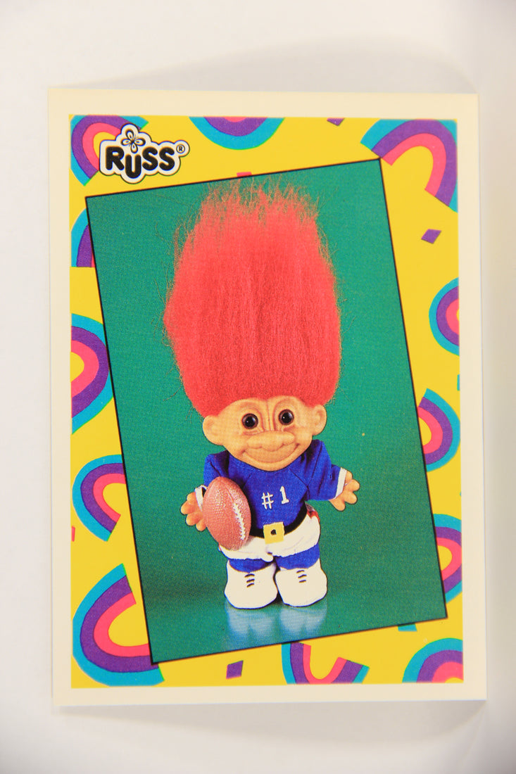 Russ Trolls 1992 Topps Trading Card #11 Touchdown Troll ENG L018351