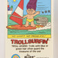 Russ Trolls 1992 Topps Trading Card #14 Trollsurfin' ENG L018354