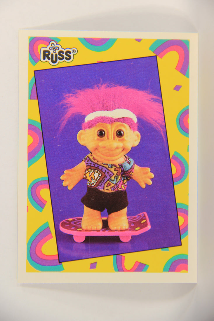 Russ Trolls 1992 Topps Trading Card #15 Skate Trollin' ENG L018355