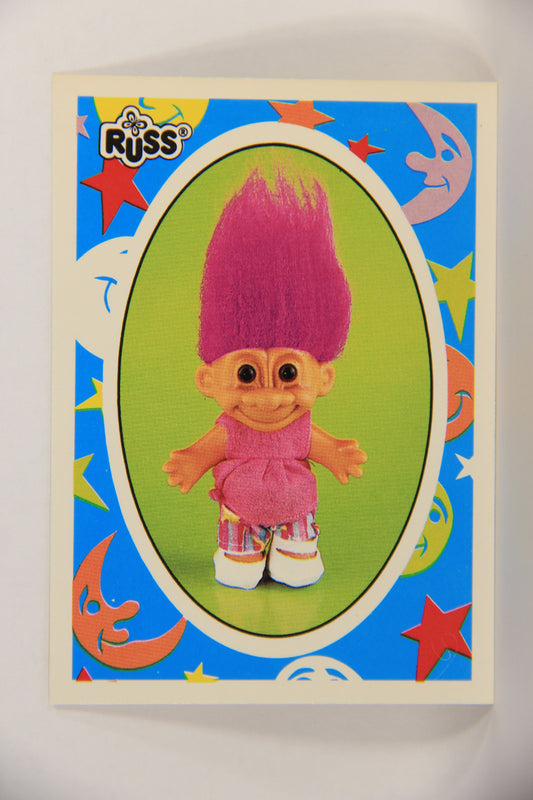 Russ Trolls 1992 Topps Trading Card #20 Fashion Troll ENG L018360