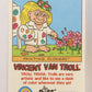 Russ Trolls 1992 Topps Trading Card #23 Vincent Van Troll ENG L018363