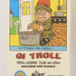 Russ Trolls 1992 Topps Trading Card #25 GI Troll ENG L018365