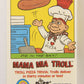 Russ Trolls 1992 Topps Trading Card #27 Mama Mia Troll ENG L018367