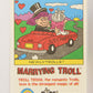 Russ Trolls 1992 Topps Trading Card #29 Marrying Troll ENG L018369