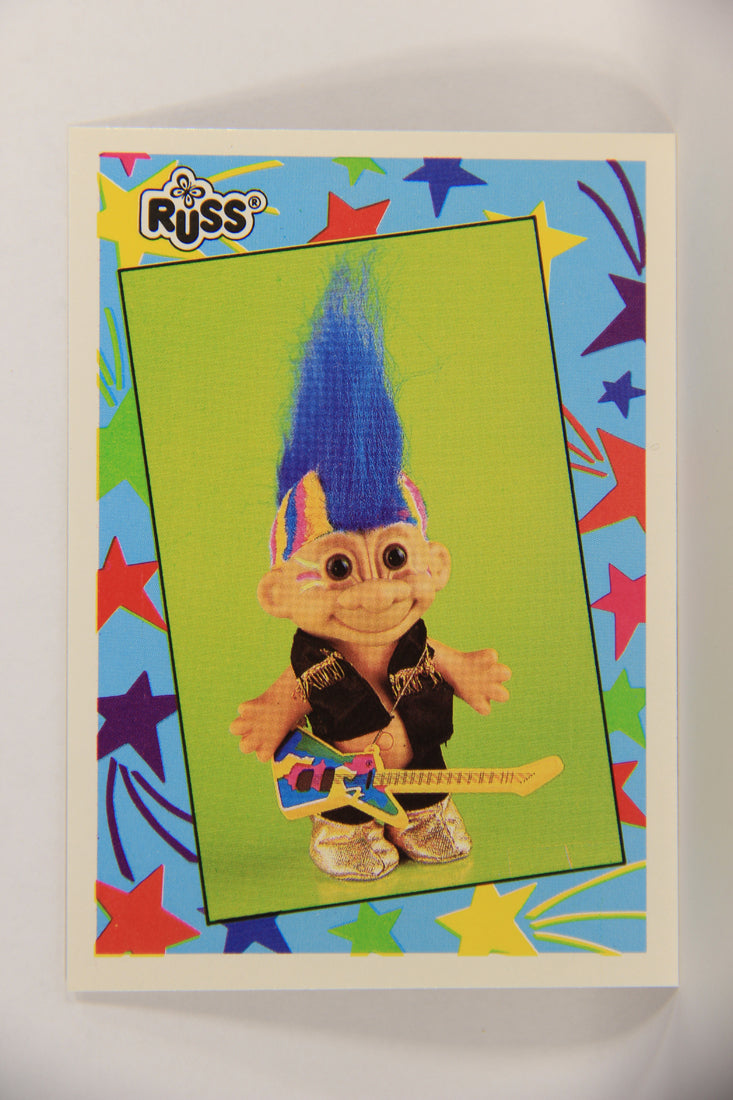 Russ Trolls 1992 Topps Trading Card #33 Rockin' Troll ENG L018373