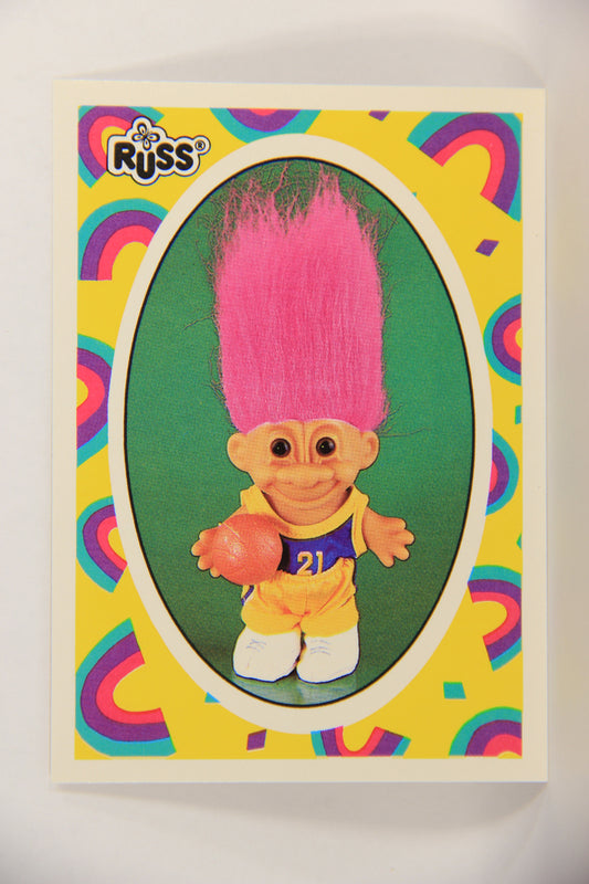 Russ Trolls 1992 Topps Trading Card #36 Hoopster Trolls ENG L018376