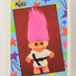 Russ Trolls 1992 Topps Trading Card #37 Kung Fu Troll ENG L018377