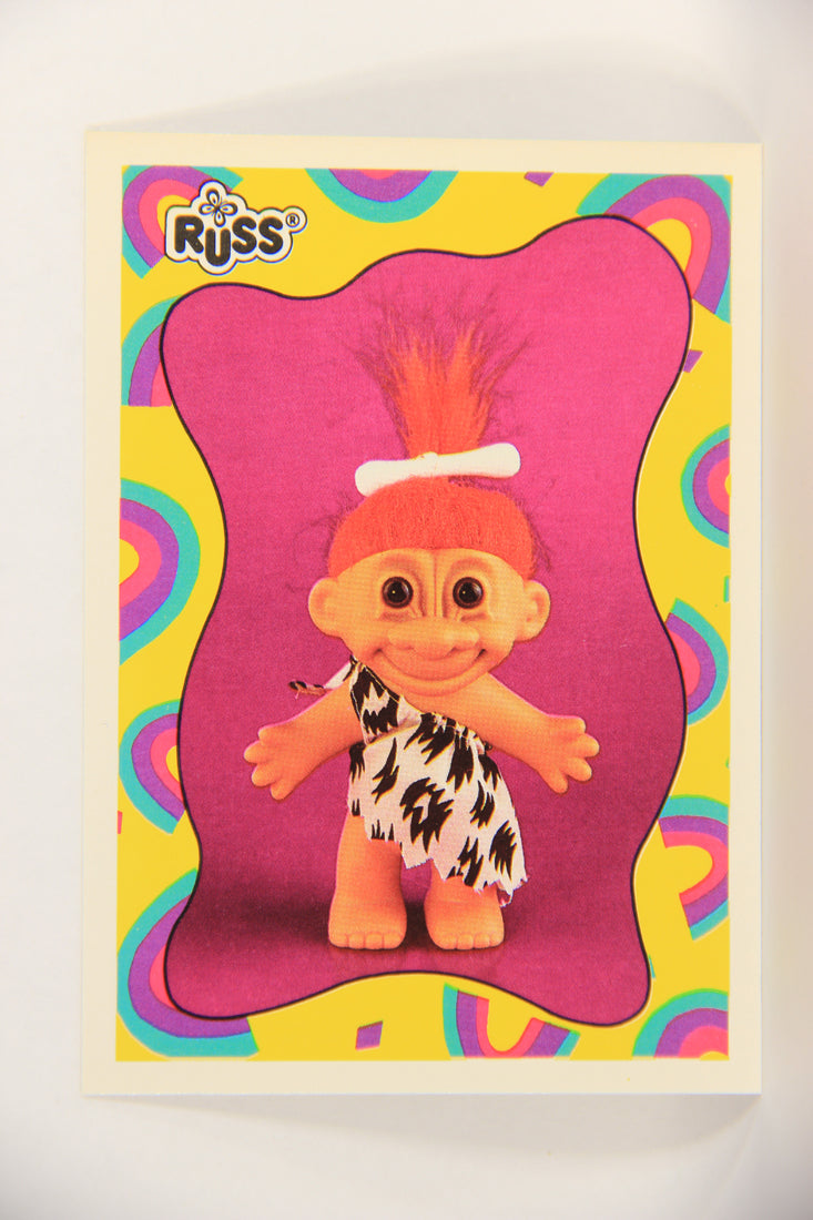 Russ Trolls 1992 Topps Trading Card #39 Stone Age Trolls ENG L018379