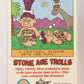 Russ Trolls 1992 Topps Trading Card #39 Stone Age Trolls ENG L018379