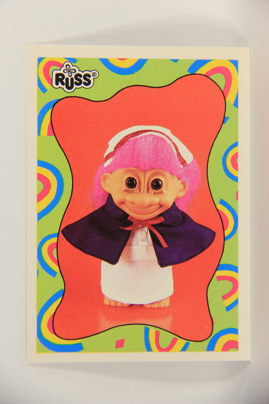 Russ Trolls 1992 Topps Trading Card #42 Florence Nightentroll RN ENG L018382