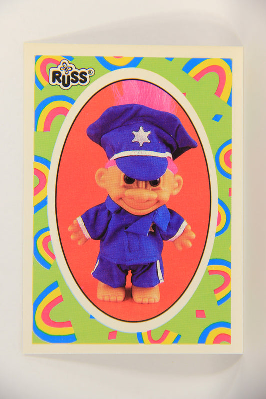 Russ Trolls 1992 Topps Trading Card #47 Troll Patrol ENG L018387