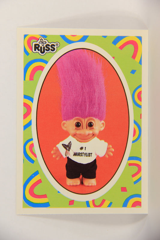 Russ Trolls 1992 Topps Trading Card #51 Trollstylist ENG L018391