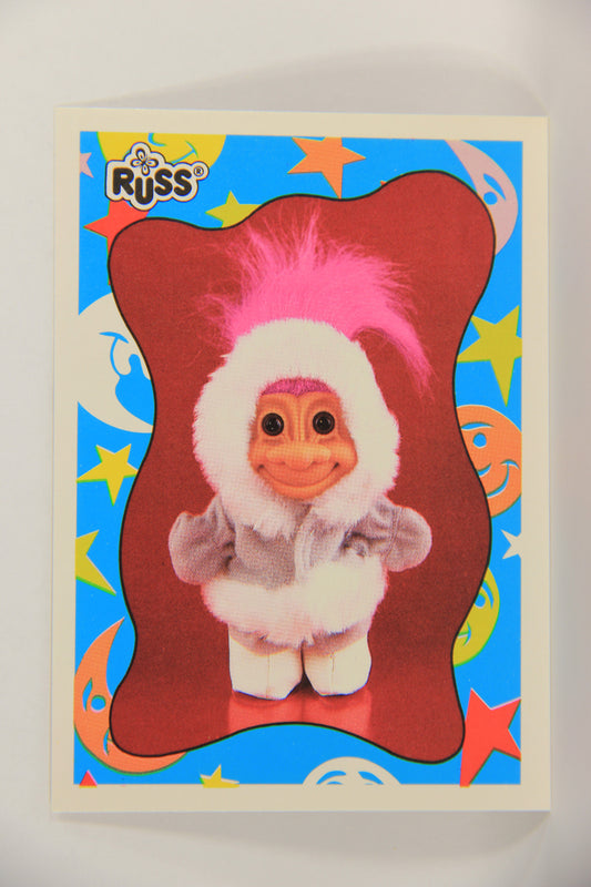 Russ Trolls 1992 Topps Trading Card #54 Frosty The Troll ENG L018394