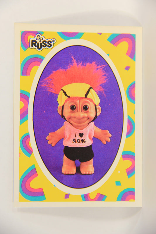 Russ Trolls 1992 Topps Trading Card #57 Trollcycle ENG L018397