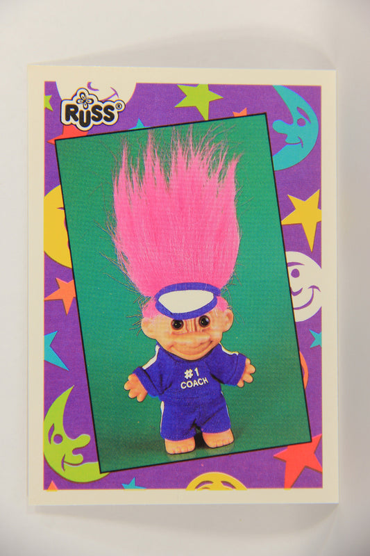 Russ Trolls 1992 Topps Trading Card #58 Troll Trainer ENG L018398