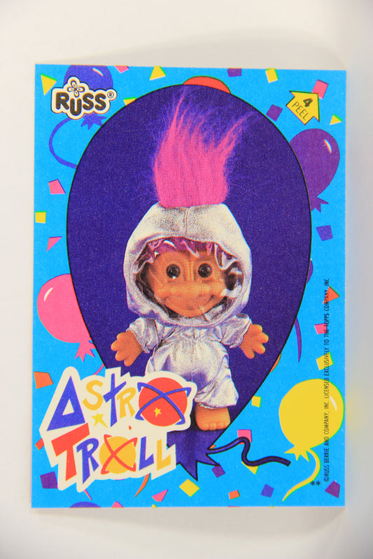 Russ Trolls 1992 Topps Trading Card Sticker #4 Astro Troll Astrollnaut ENG L018410