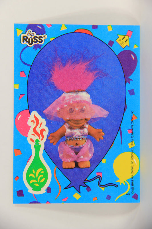 Russ Trolls 1992 Topps Trading Card Sticker #11 I Dream Of Trollie ENG L018416