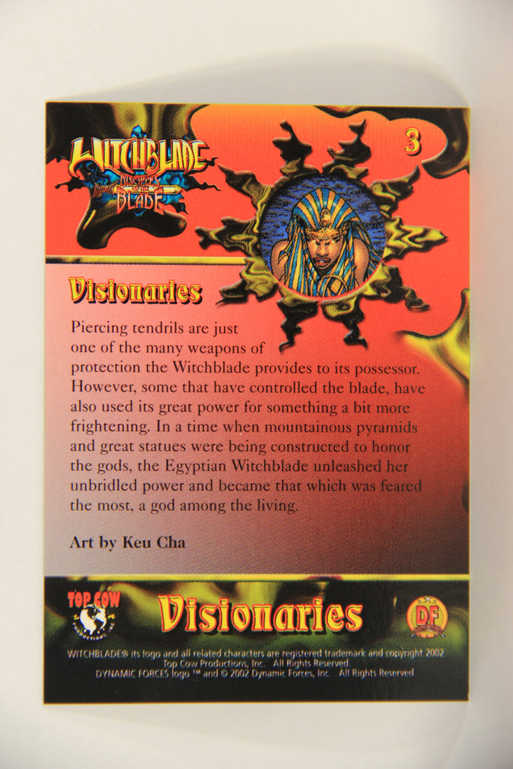 Witchblade Disciples Of The Blade 2002 Trading Card #3 Keu Cha ENG L018419