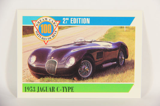 Dream Cars 2nd Edition 1992 Trading Card #34 - 1953 Jaguar C-Type FR-ENG L018507