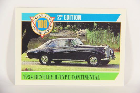 Dream Cars 2nd Edition 1992 Trading Card #43 - 1954 Bentley R-Type Continental L018516