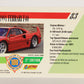 Dream Cars 2nd Edition 1992 Trading Card #83 - 1991 Ferrari F40 FR-ENG L018556